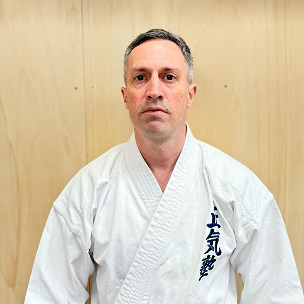 Sempai Olly Zeegan 2nd Dan